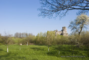 Середнянский замок - вид с юга