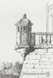 Подгорецкий замок: башенка на бастионе, рисунок 1872 год