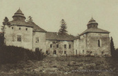 Замок в селе Завалов на старом фото 1