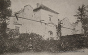 Свиржский замок - вид на ворота со стороны рва