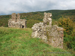 Виноградовский замок - южная часть замкового двора