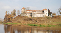 Свиржский замок - вид с запада