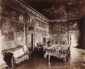 Подгорецкий замок: Зелёный зал,  фото сделано около 1880 года