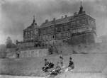 Подгорецкий замок: северный фасад, фото 1893 года (2)
