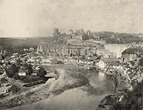 Каменец-Подольский, вид в западном направлении, конец 19 века