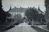 Подгорецкий замок: общий вид с юга, фото начала 1890-х