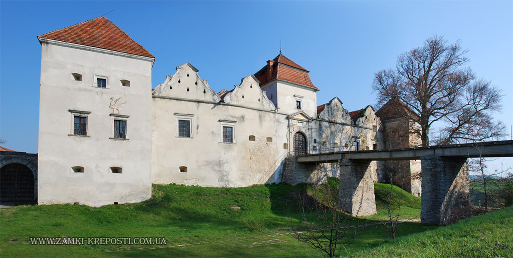 Южный фасад Свиржского замка