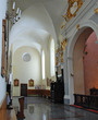 Петропавловский собор: северный неф, вид в южном направлении