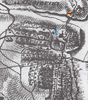 Озёрная на карте Ф. фон Мига
