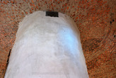 Казематная башня: интерьер, верхняя часть вентиляционного столба