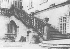 Подгорецкий замок: лестница, ведущая к западной лоджии