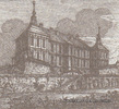 Подгорецкий замок: северный фасад дворца, 1836 год