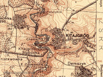 Китайгород на фрагменте карты 1930 года