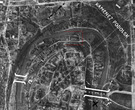 Каменец-Подольский: аэрофотосъёмка, 17 апреля 1944 года, северная часть Старого города