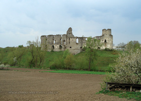 Сидоровский замок: общий вид на укрепления с северо-востока