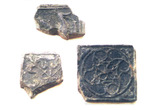 Троицкая церковь: фрагменты керамических плиток