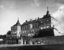 Подгорецкий замок: северный фасад дворца (2)