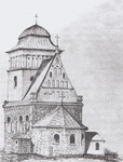 Пятницкая церковь на рисунке конца 19 века
