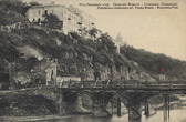 Каменец-Подольский на старой открытке: общий вид на город с северо-запада 2