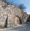 Комплекс Николаевской церкви: стена ограды со старыми южными воротами 1