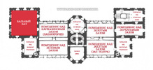 Подгорецкий замок: план Бального зала