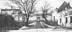Свиржский замок после пожара 1914 - 1
