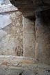 Комплекс Николаевской церкви: могильная плита, выступающая в качестве ступени внутристенной лестницы