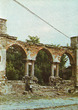 Комплекс Николаевской церкви: руины западной галереи. Фото сделано не позднее 1986 года