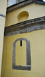 Петропавловский собор: старый вход в минарет (замурован) в северной стене часовни