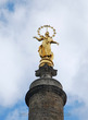 Петропавловский собор: статуя Девы Марии на вершине минарета