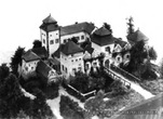 Макет Свиржского замка 1920-х годов