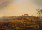 Подгорецкий замок на картине Антона Ланге, 1839 год