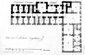 Комплекс Троицкого монастыря: проект реконструкции 1835 года, 2-й этаж келий