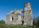 Середнянский замок - вид на южную сторону
