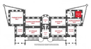 Подгорецкий замок: план Мозаичного зала