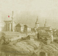 Петропавловский собор на рисунке М. Кулеша