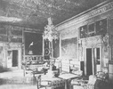 Подгорецкий замок: Жёлтый зал, фото сделано около 1914 года (1)