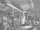 Подгорецкий замок: Кармазиновый зал, фото сделано до 1914 года (2)