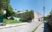 Каменец-Подольский: Госпитальная улица и здание Армянского госпиталя