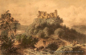 Хустский замок на рисунке Л. Рохбока 2