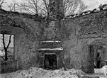 Свиржский замок после пожара 1914 - 5