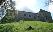 Свиржский замок - северный корпус и северная башня