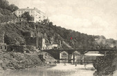 Каменец-Подольский на старой открытке: общий вид на город с северо-запада