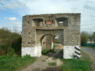 Крепость в селе Окопы: Львовские ворота