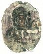 Троицкая церковь: погребальная икона, найденная во время раскопок 1993 – 1994 годов