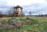 Соколовка: вид с юго-запада на надвратную башню