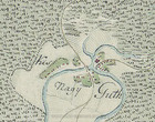 Село Гут на австрийской карте 2-ой половины 18 века
