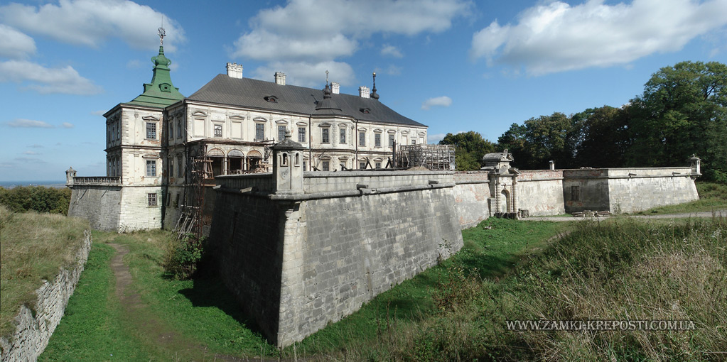 Подгорецкий замок: вид с юго-запада (0)