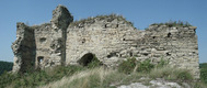 Кудринецкий замок - южная стена с воротами